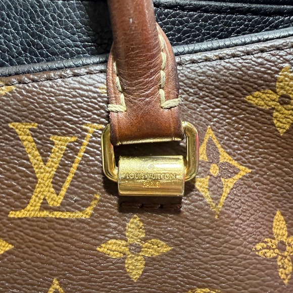 Louis Vuitton Brown Monogram Pallas Shoulder Bag MM - Picture 2 of 16
